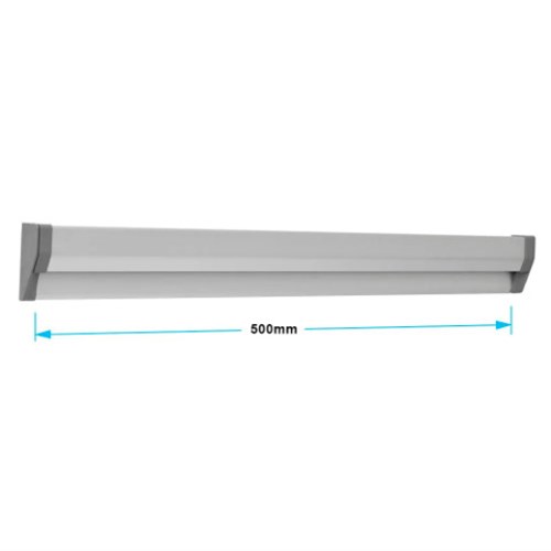 SLIMLINE HANG UPS 500mm Self Adhesive Silver